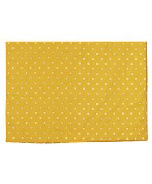 Abracadabra Diaper Changing Mat Single Polka Dots - Yellow