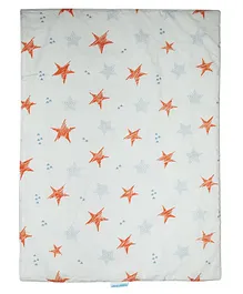 Abracadabra Changing Mat Star Print - White