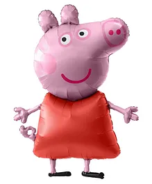 Funcart Peppa Pig Standing Pose Foil Balloon Multicolor - 32 Inches