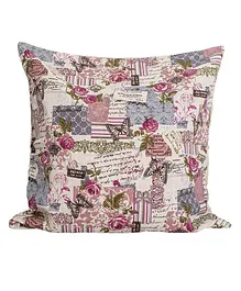 Little Nests Dreamy Destinations Printed Cushion Cover - Multiprint