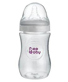 Beebaby Wide Mouth Feeding Bottle White - 300 ml 