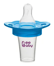 Beebaby Medicine Dispenser With Soft Silicone Nipple - Blue