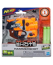 Nerf Microshots Blaster with Darts - Orange