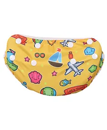 Polka Tots Reusable Swim Diaper Travel Design