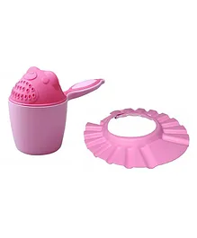 Syga Bath Cap And Rinser Pack of 2 - Pink