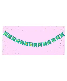 Syga Happy Birthday Banner - Green