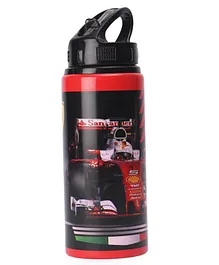 Ferrari Ready To Burn Metal Water Bottle Black - 600 ml