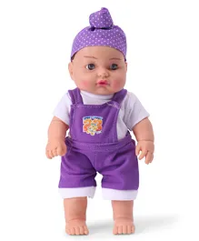 Speedage Happy Singh Junior Doll Purple - Height 33.5 cm
