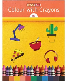 Colour With Crayons 2 Book - English
