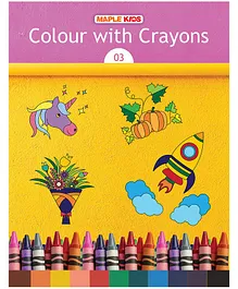 Colour With Crayons 3 Book - English