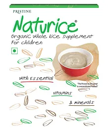 Pristine Naturice Organic Whole Rice Supplement For Children - 300 gm