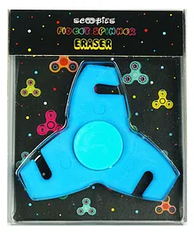 Scoobies Fun Squad Spinner Shape Eraser - Blue