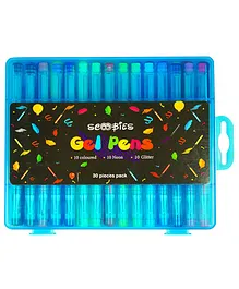Scoobies Razzle Dazzle Gel Pens Pack of 30 - Multicor