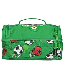Scoobies Football Printed Lunch Box Bag - Green