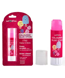 Scoobies Colored Glue Stick Pink - 15 gm