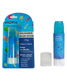 Scoobies Colored Glue Stick Blue - 15 gm
