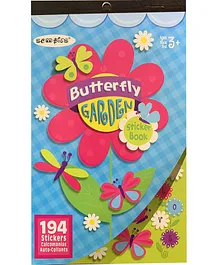 Scoobies Butterfly Sticker Book Multicolor - 194 Stickers