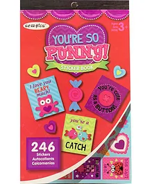 Scoobies You Are So Punny Sticker Book Multicolor - 246 Stickers
