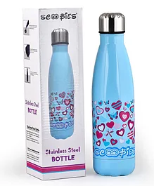 Scoobies SS Water Bottle Blue - 500 ml
