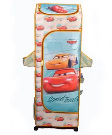 Disney By Kudos Pixar Car Print 5 Shelved Almirah - Pink Blue