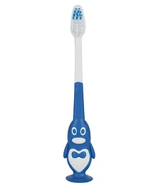 PASSION PETALS Penguin Shape Toothbrush - Blue