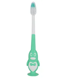 PASSION PETALS Penguin Shape Toothbrush - Green