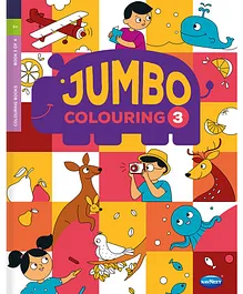 My Jumbo Colouring Book 3 - English