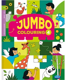 My Jumbo Colouring Book 4 - English
