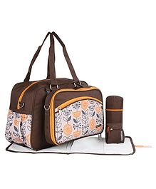 My Milestones Diaper Bag Duo Detach - Coffee Citrus