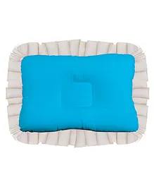 Get It Baby Head Shaping Recron Pillow - Blue