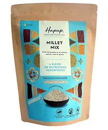 Hapup Millet Mix Minerals & Vitamins  Fiber Food Supplement - 250 gm
