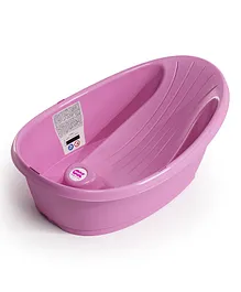 Okbaby Onda Baby Bath Tub With Inbuilt Bather - Pink