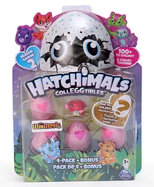Hatchimals Collectables Bichhu Pack of 4 - Pink