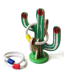 Shumee Cactus Toss a Ring - Green