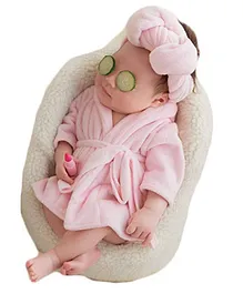 Babymoon New Born Photography Prop Costume Pink - Set Of 2
