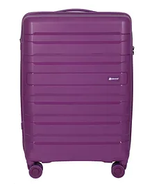 Gamme Balina Polypropylene Hardsided Check-in Luggage Bag Purple - 65 cm