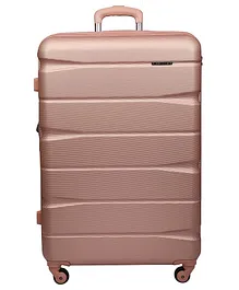 Gamme Elle Polycarbonate Hard-Sided Trolley Luggage Bag - Rose Gold