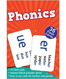 Phonics Flash Cards Box - Pack of 36