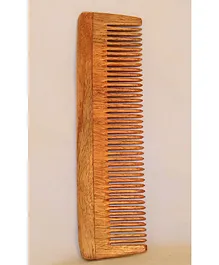 La Flora Organics Neem Wood Comb - Brown