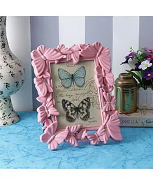 A Vintage Affair Butterfly Photo Frame - Pink