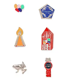 EFG Harry Potter Honey Dukes Enamel Pin Set Multicolour - Pack of 6