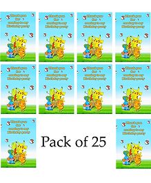 Funcart Pokemon Birthday Party Thank You Cards Green - Pack of 25