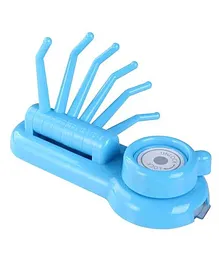 EZ Life Rotating Suction Cup Hanger With 6 Hooks - Blue