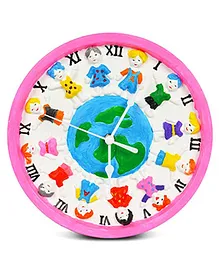 EZ Life DIY Happy Kids Paint Your Clock Kit