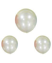 EZ Life Metallic Balloons Silver - Pack of 25