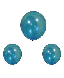 EZ Life Metallic Balloons Blue - Pack of 25