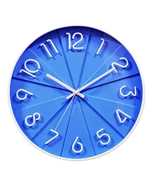 EZ Life Analog Wall Clock - Blue