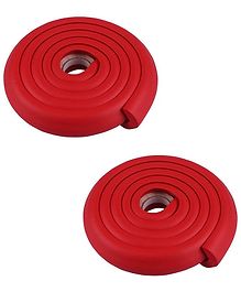 Syga Safety Strip Furniture Edge Cushion Cover Pack Of 2 - Red