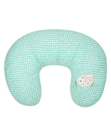 Abracadabra Baby Nursing Pillow Sheep Print - Blue White 