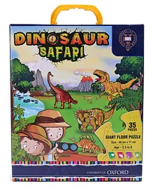 Oxford Dinosaur Safari Floor Puzzle Mulicolour - 35 Pieces